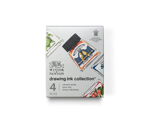 Winsor & Newton Drawing Ink Collection Vibrant Tones