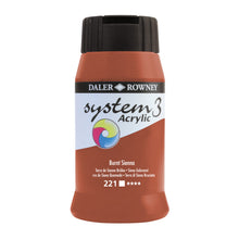 Load image into Gallery viewer, System 3 Original Acrylic Colour 500ml