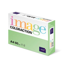 Load image into Gallery viewer, Coloured Papers A4 80gsm Coloraction