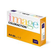 Load image into Gallery viewer, Coloured Papers A4 80gsm Coloraction