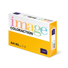Load image into Gallery viewer, Coloured Papers A4 80gsm Coloraction