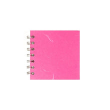 Load image into Gallery viewer, Pink Pig Sketchbook 4&quot;x4&quot; Square - Posh Silk