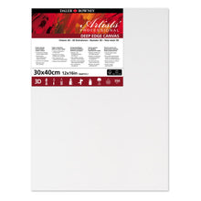 Load image into Gallery viewer, Artists' Deep Edge Triple Primed Stretched Canvas Metric - Large