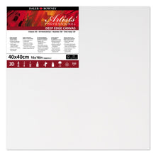 Load image into Gallery viewer, Artists' Deep Edge Triple Primed Stretched Canvas Metric - Large