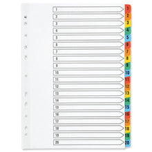 Load image into Gallery viewer, Multi Coloured Indexes A4