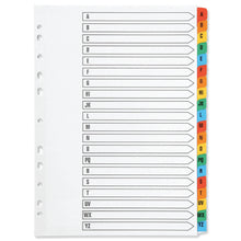 Load image into Gallery viewer, Multi Coloured Indexes A4