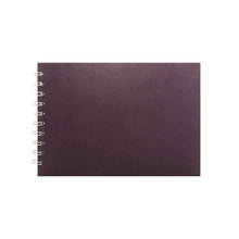 Load image into Gallery viewer, Pink Pig Sketchbook A5 Landscape - Posh Silk