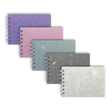 Load image into Gallery viewer, Pink Pig Sketchbook A6 Landscape - Posh Silk