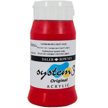 Load image into Gallery viewer, System 3 Original Acrylic Colour 500ml