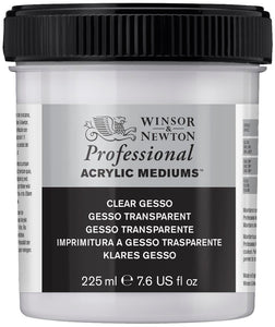 Artists Acrylic Clear Gesso (Transparent)