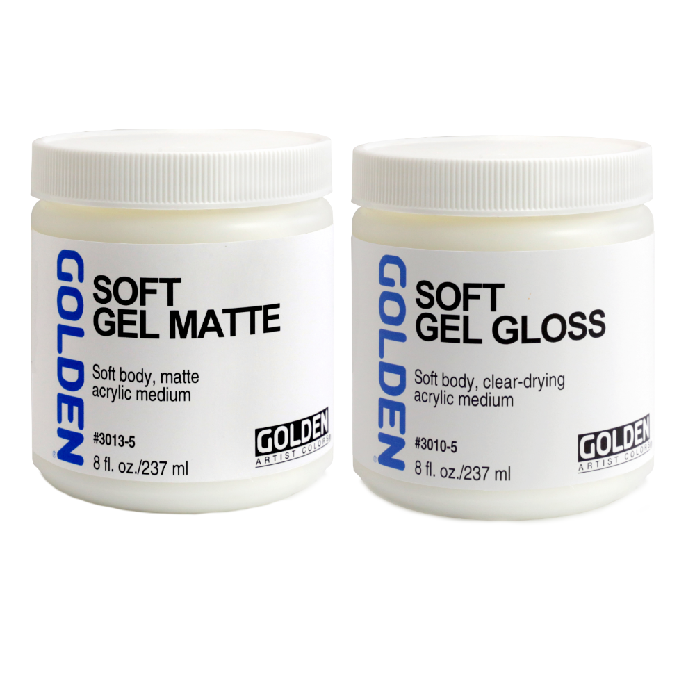 Golden Acrylic Soft Gel Medium 237ml