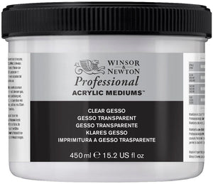 Artists Acrylic Clear Gesso (Transparent)