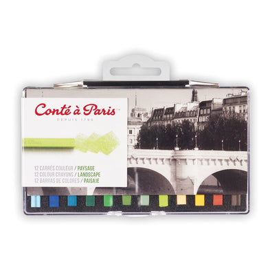 Conte a Paris Colour Carres - Set of 12 Landscape