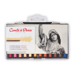 Conte a Paris Colour Carres - Set of 12 Portrait