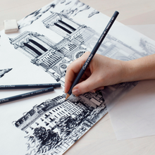 Load image into Gallery viewer, Conte a Paris Graphite Pencils