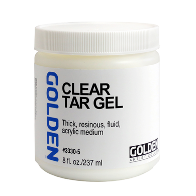 Golden Acrylic Clear Tar Gel Medium 237ml