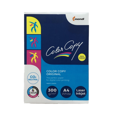 Color Copy A4 300gsm Paper (Pack of 125 Sheets)