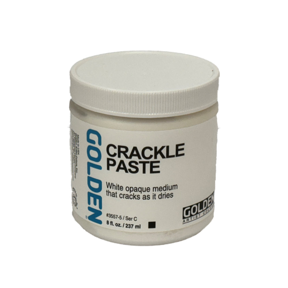 Golden Crackle Paste Medium 237ml
