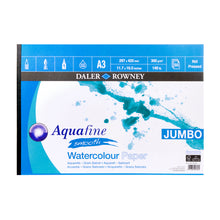 Load image into Gallery viewer, Jumbo Aquafine Smooth Watercolour Pad