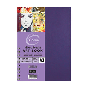 Mixed Media Spiral Art Sketchbook