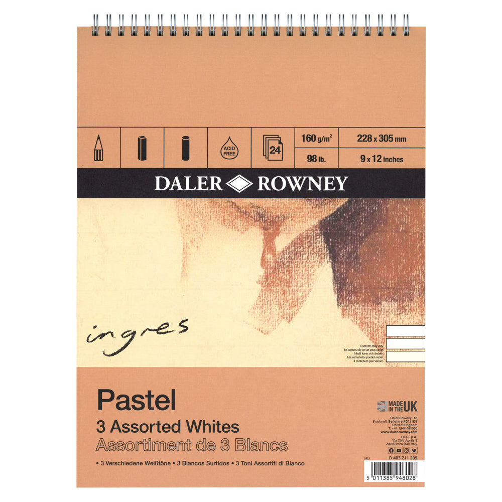 Ingres Pastel Paper Pad 12