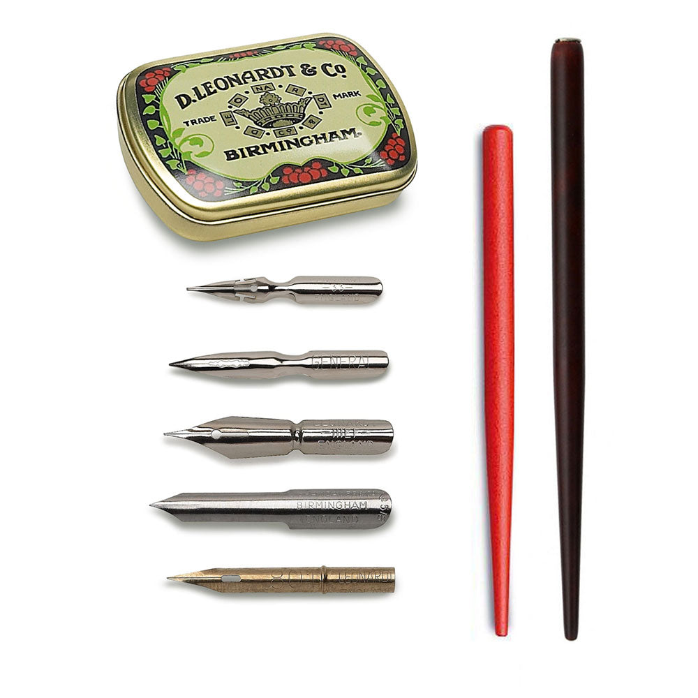 Manuscript Drawing and Mapping Nib Set
