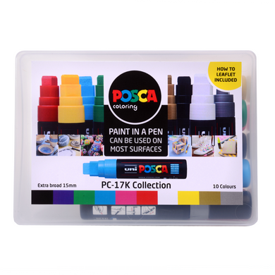 Posca Pens Extra Broad 17K Set of 10