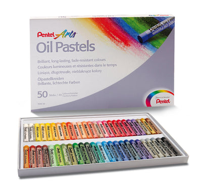 Pentel Arts Oil Pastels Set 50
