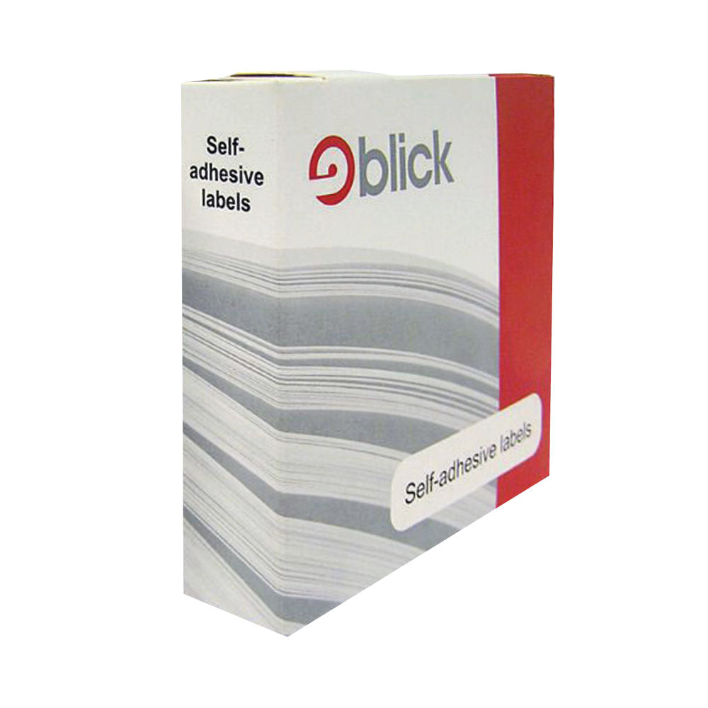 Blick Labels in Dispensers Round 19mm Red