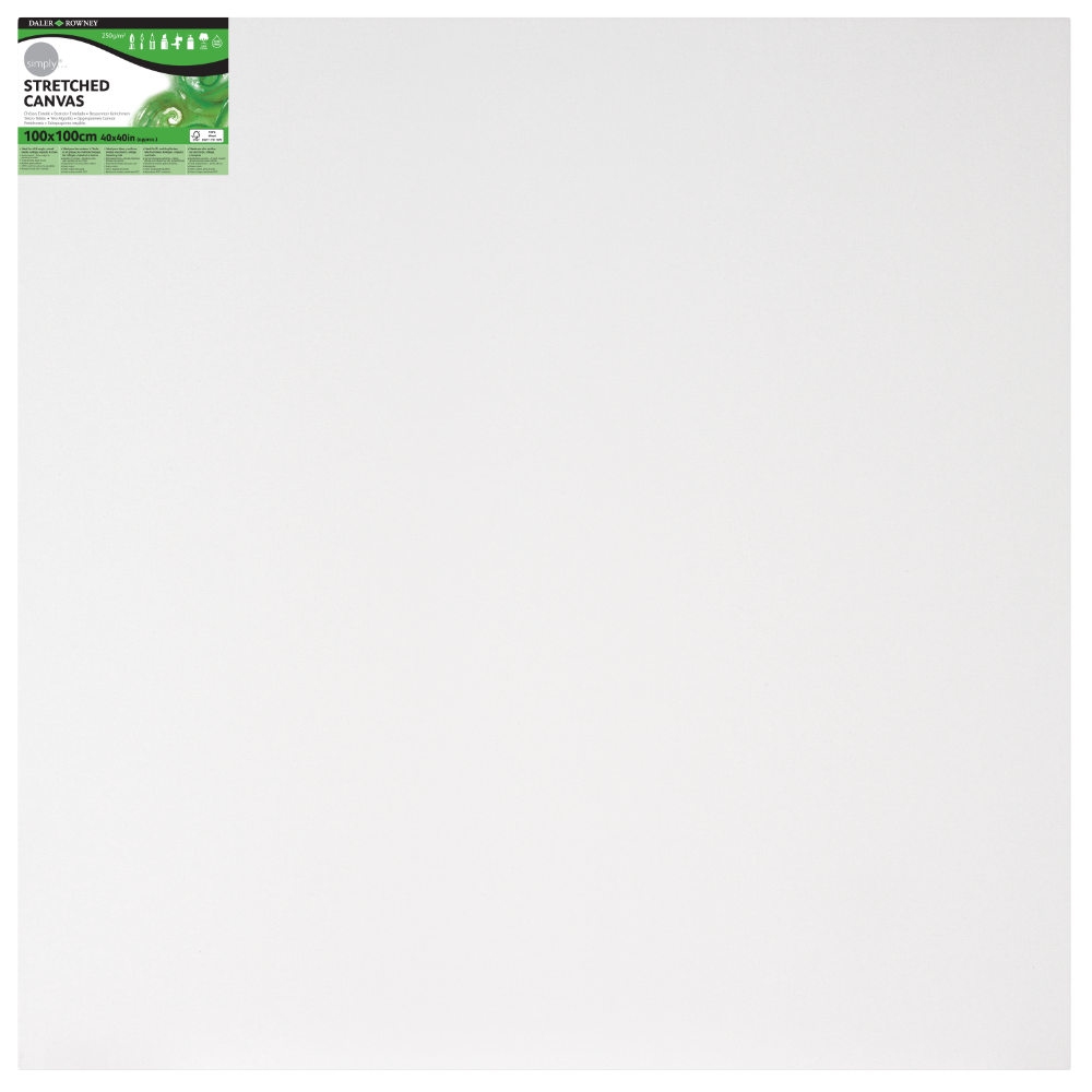 Daler Rowney Simply Stretched Canvas Square