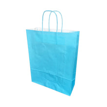 Load image into Gallery viewer, Twisted Handle Kraft Paper Bags Coloured 10&quot;x12&quot;
