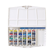 Load image into Gallery viewer, Cotman Water Colours 24 Half Pan Travel Set