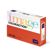 Load image into Gallery viewer, Coloured Papers A4 80gsm Coloraction