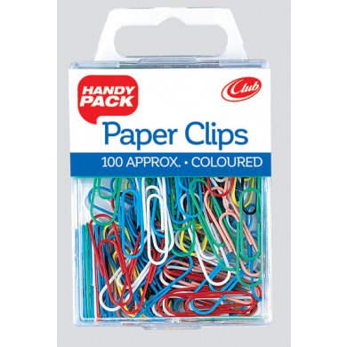 Coloured Paper Clips