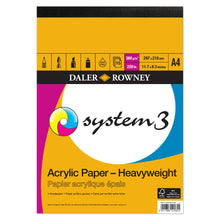 Load image into Gallery viewer, System 3 Heavyweight Acrylic Paper Pad