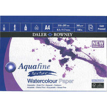 Load image into Gallery viewer, Aquafine Texture Watercolour Pad