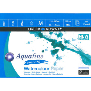 Aquafine Smooth Watercolour Pad
