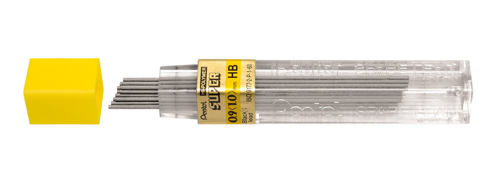 Pentel Super Hi-Polymer 0.9 HB Pencil Leads