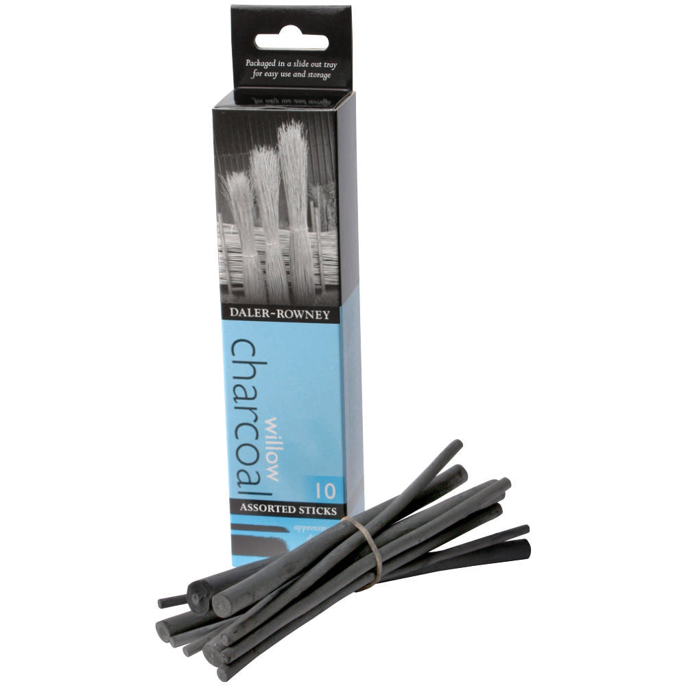 Willow Charcoal (10 Assorted)
