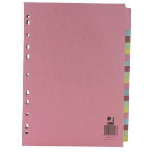 A4 Subject Dividers