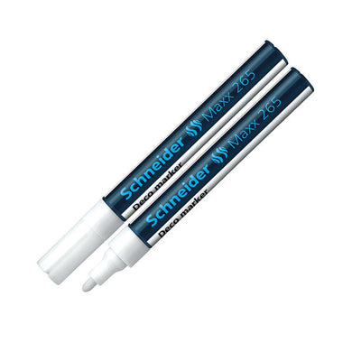 Schneider Maxx 265 Liquid Chalk Bullet Tip Marker Fine White