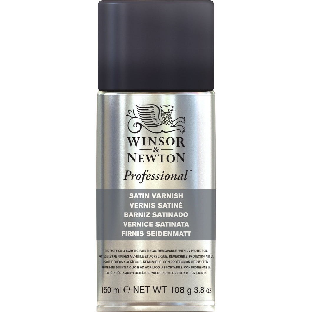 W&N Professional Satin Varnish Spray 150ml
