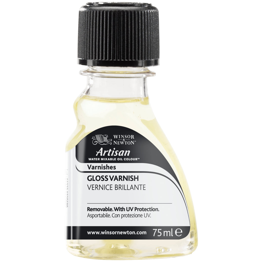 W&N Artisan Water Mixable Oil Gloss Varnish 75ml