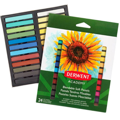 Derwent Academy Soft Pastels Set of 24
