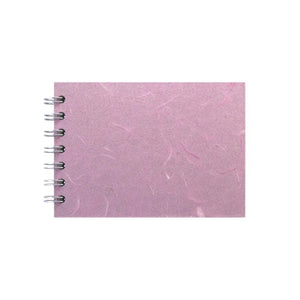Pink Pig Sketchbook A6 Landscape - Posh Silk