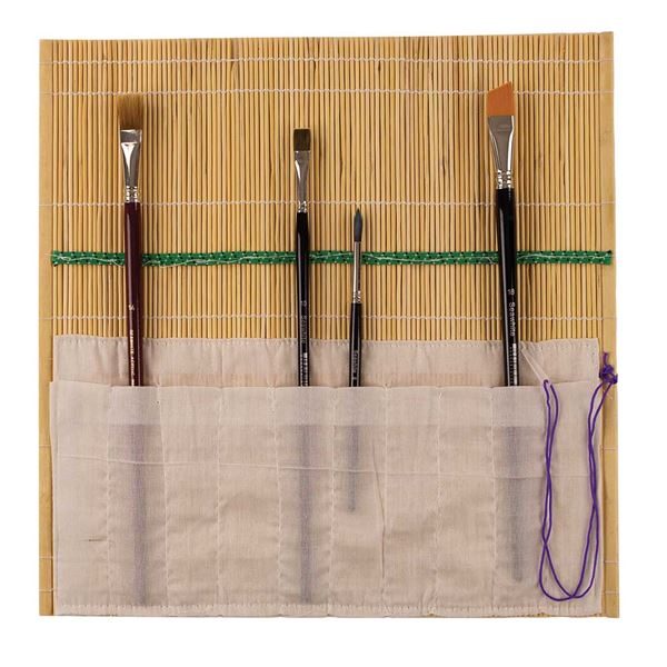 Bamboo Deluxe Natural Brush Wrap