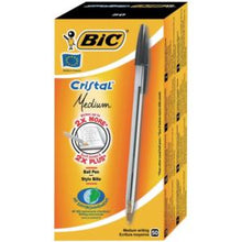Load image into Gallery viewer, Bic Cristal Ballpoint Pen Medium  (Pack of 50)
