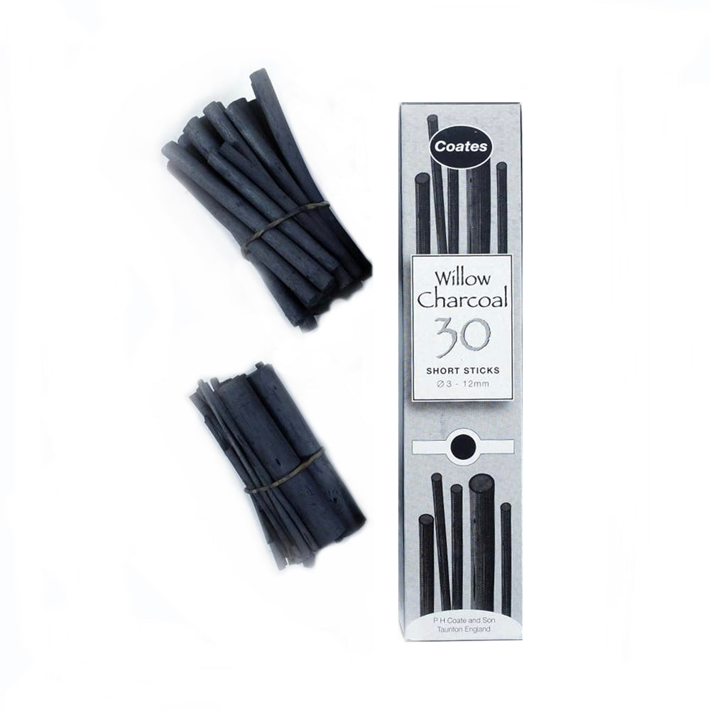 Willow Charcoal - Short Stick Pack