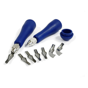 Lino Cutter Handle and Blades Set