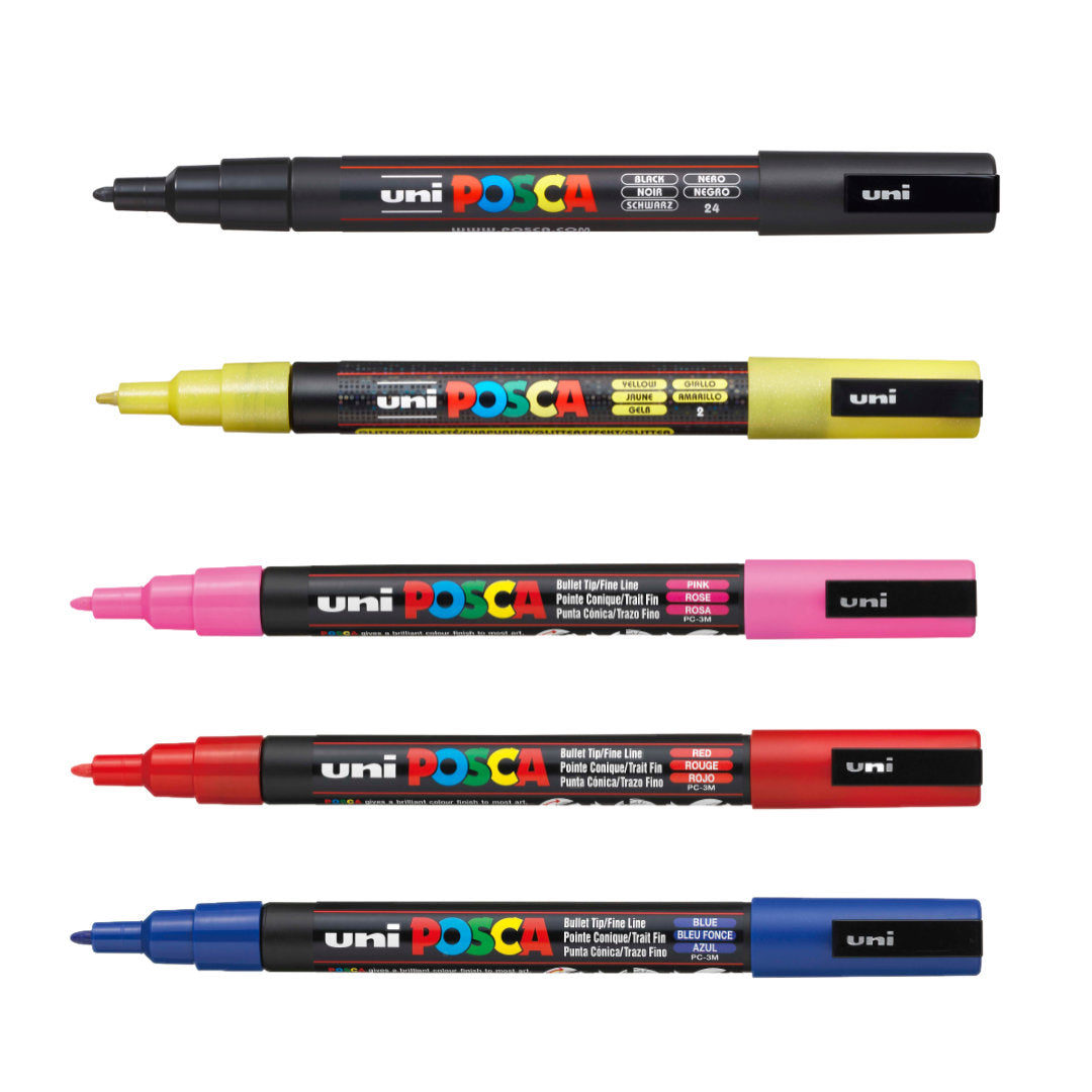 Posca Pens Fine 3M – Kings Stationers Artist Supplies